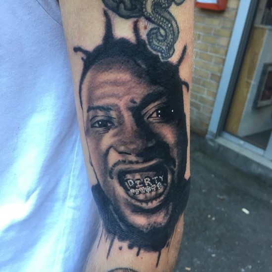 ODB tattoo