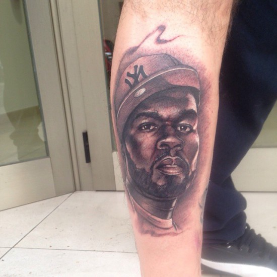 50 Cent tattoo