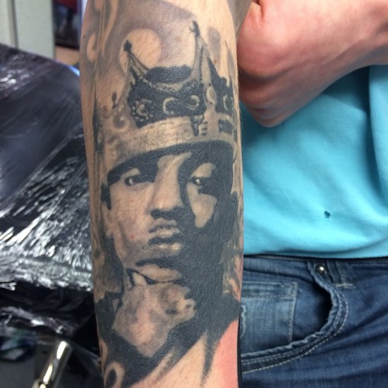 Kendrick Lamar tattoo