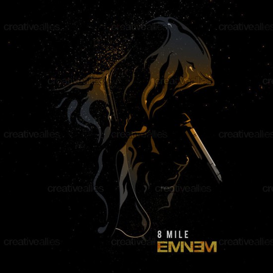 Design contest 8 Mile Cover for Eminem Album by Dan Amorsolo