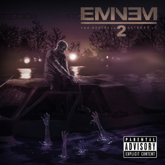 Design contest MMLP2 Cover for Eminem Album by Cxmic