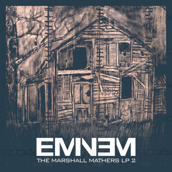 Design contest MMLP2 Cover for Eminem Album by amo