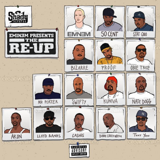 Design contest The Re-Up Cover for Eminem Album by bigmitch
