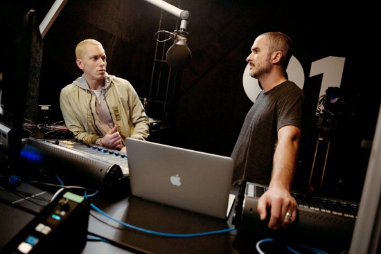 2015.06.26 - Eminem, left, with Mr. Lowe. Credit Jeremy Deputat