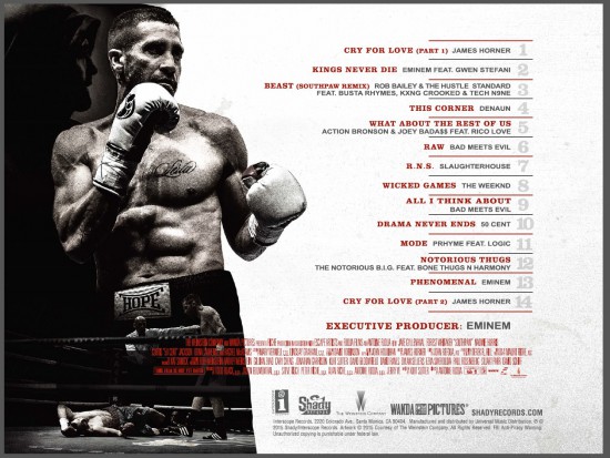 Southpaw (Music from and Inspired By the Motion Picture) Eminem 50 Cent 