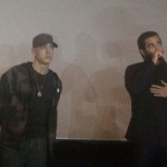 2015.07.20 – Eminem and Jake Gyllenhaal surprise at Southpaw screening in Livonia 2
