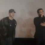 2015.07.20 — Eminem and Jake Gyllenhaal surprise at Southpaw screening in Livonia 2