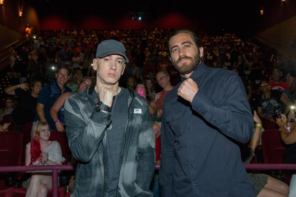 2015.07.20 - Jake Gyllenhaal and Eminem