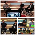 2015.07.22 — Eminem и Jake Gyllenhaal посетили студию YouTube Space в Нью-Йорке 2