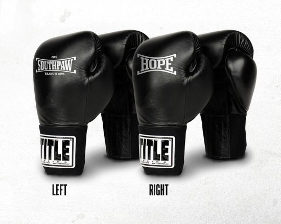 SOUTHPAW X TITLE OFFICIAL BOXING GLOVES