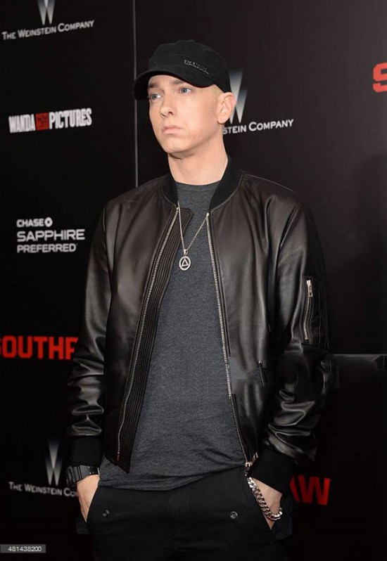 Eminem 4 Southpaw in New York July 21, 2015