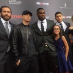 Eminem 50 cent Southpaw in New York July 21, 2015