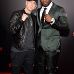 Eminem and 50 Cent 2 Southpaw in New York July 21, 2015