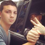 Eminem and fan Southpaw in New York July 21, 2015