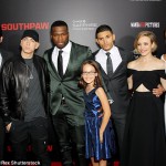 Jake, Eminem, 50 Cent, Laurence, Miguel Gomez (who plays Miguel Escobar), Rachel, and Naomie