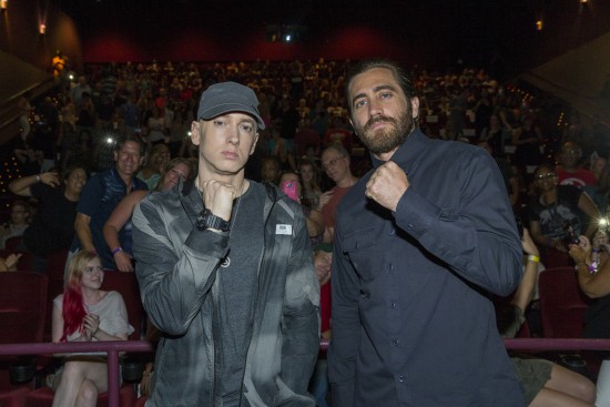 Jake Gyllenhaal и Eminem устроили сюрприз для зрителей на предпоказе «Левши»