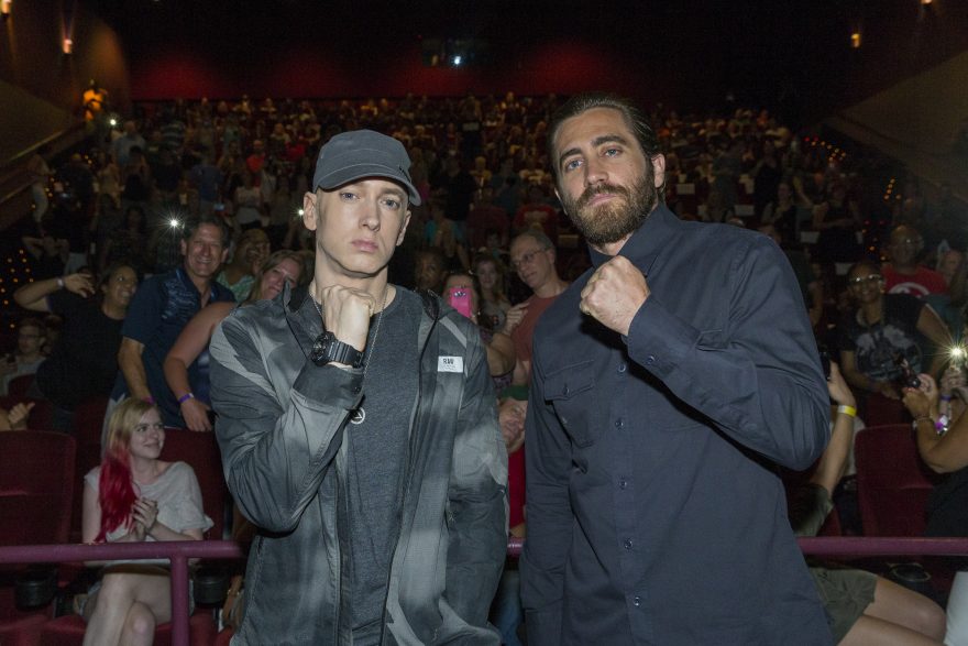 Jake Gyllenhaal и Eminem устроили сюрприз для зрителей на предпоказе «Левши»