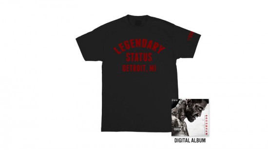 Eminem Shady Records Southpaw T-Shirt + Digital Album