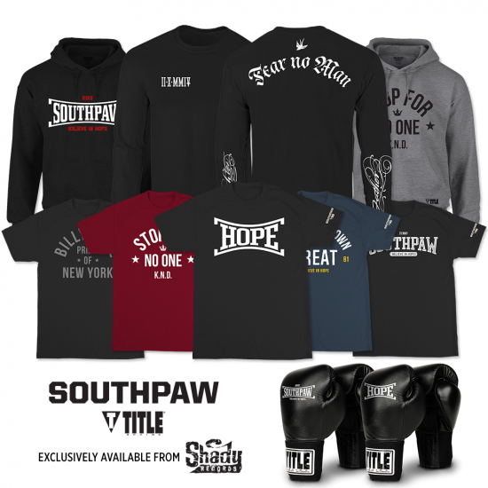 OFFICIAL SOUTHPAW MERCHANDISE AVAILABLE NOW!