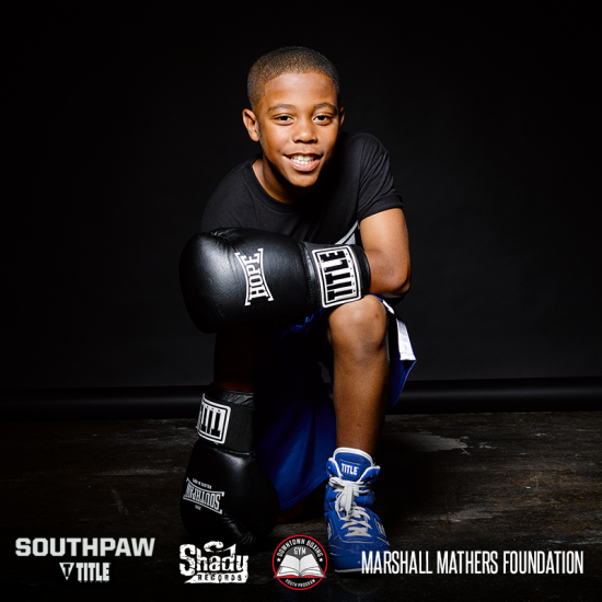 Donate to Downtown Boxing Gym Youth Program and have a chance to win prizes from Eminem and our ‪‎Southpaw‬ collaboration with TITLE Boxing