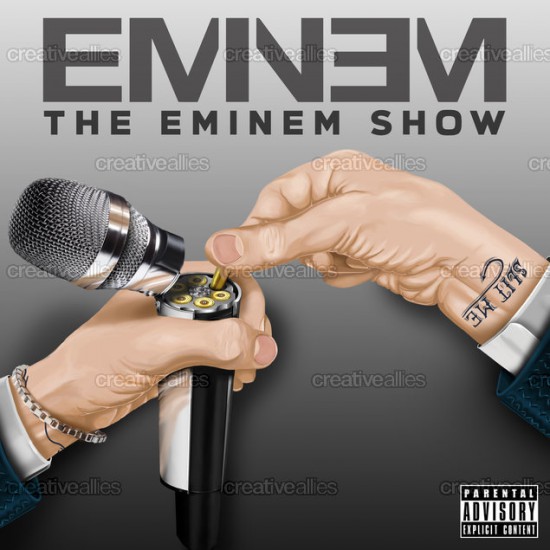 Album Cover created by: Granit E.Bunjaku Design contest: Design an Album Cover for Eminem