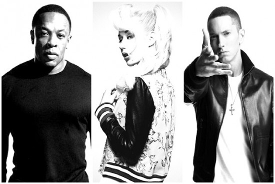 Dr. Dre Iggy Azalea Eminem AllHipHop.com 2015