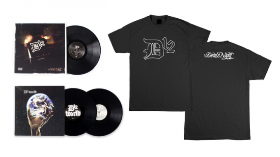 Devils Night Vinyl 2LP + D12 World Vinyl 2LP + Logo T-Shirt