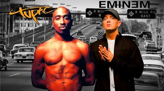 Eminem and Tupac 2Pac 2015 2