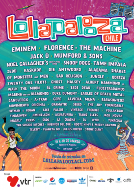 Eminem is performing in Chile for Lollapalooza 2016