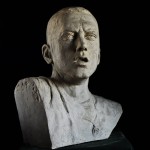 Aleksander Walijewski – Bust of Eminem. Final Effect – Gypsum Cast