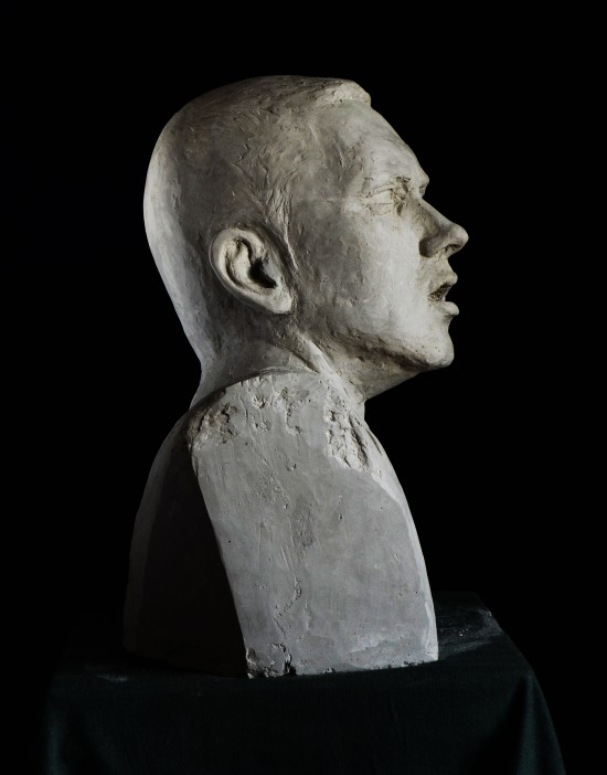 Aleksander Walijewski - Bust of Eminem. Final Effect - Gypsum Cast