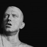 Aleksander Walijewski – Bust of Eminem. Final Effect – Gypsum Cast