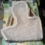 Aleksander Walijewski — Bust of Eminem. Gypsum Casting Process