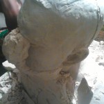 Aleksander Walijewski — Bust of Eminem. Gypsum Casting Process