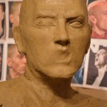 Aleksander Walijewski — Bust of Eminem. Sculpture in Clay (Unfinished)