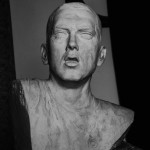 Aleksander Walijewski – Bust of Eminem. Final Effect – Gypsum Cast