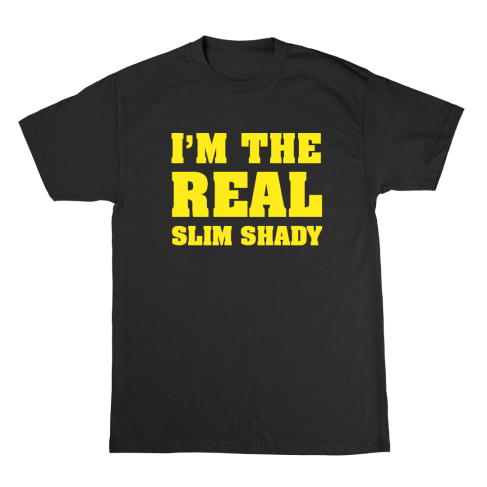 Eminem CYBER MONDAY REAL SLIM SHADY T-SHIRT