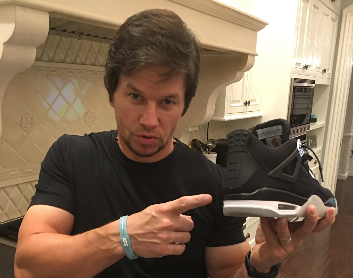 Eminem Air Jordan IV Mark Wahlberg