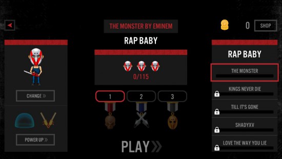 Eminem Shady Wars iPhone Game