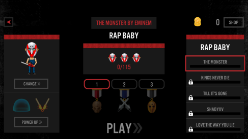 Eminem Shady Wars iPhone Game