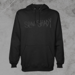 Slim Shady Hoodie Black on Black