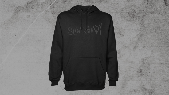 Slim Shady Hoodie Black on Black