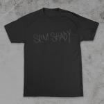 Slim Shady T-Shirt Black on Black