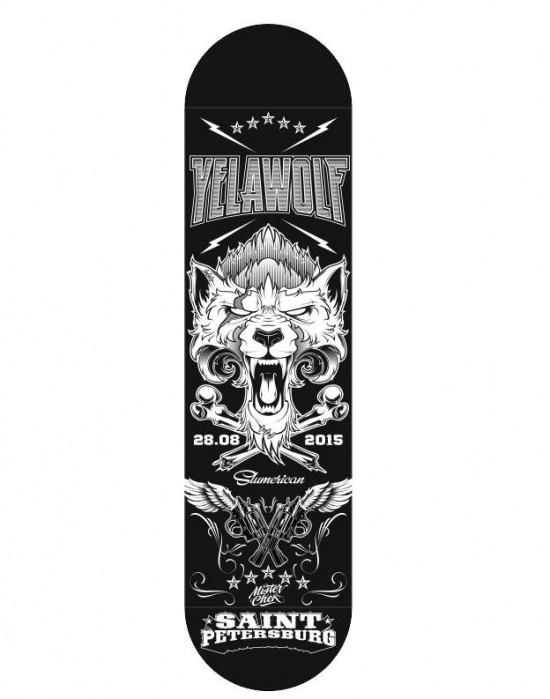 Yelawolf Russian Skateboard