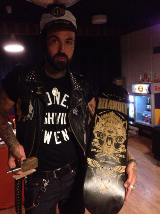 Yelawolf Russian Skateboard