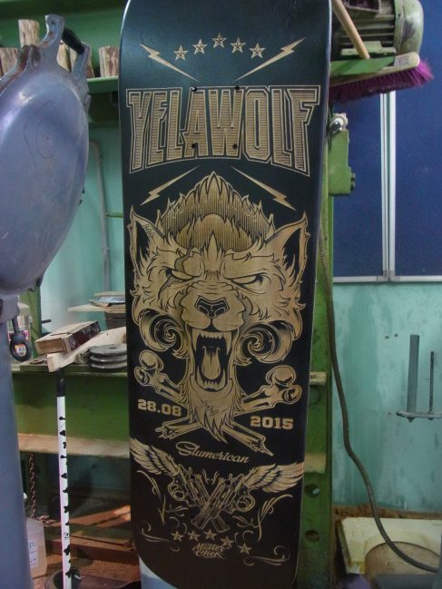 Yelawolf Russian Skateboard