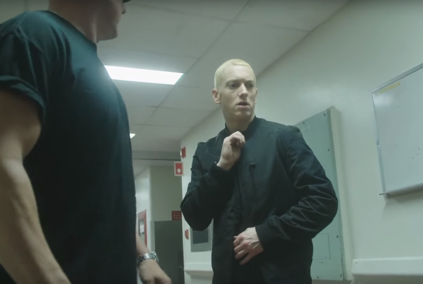 Eminem - Phenomenal (Behind The Scenes) драка