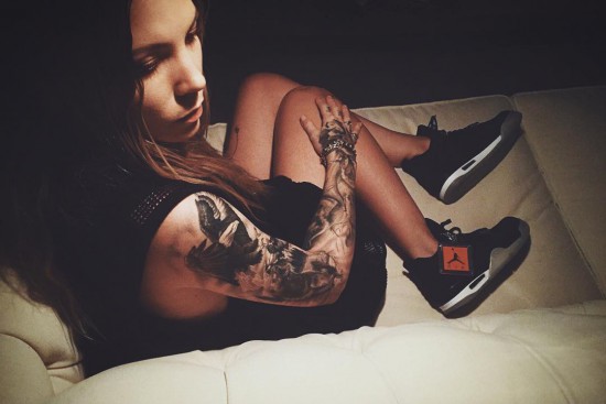 Skylar Grey x Eminem Christmas Air Jordan IV