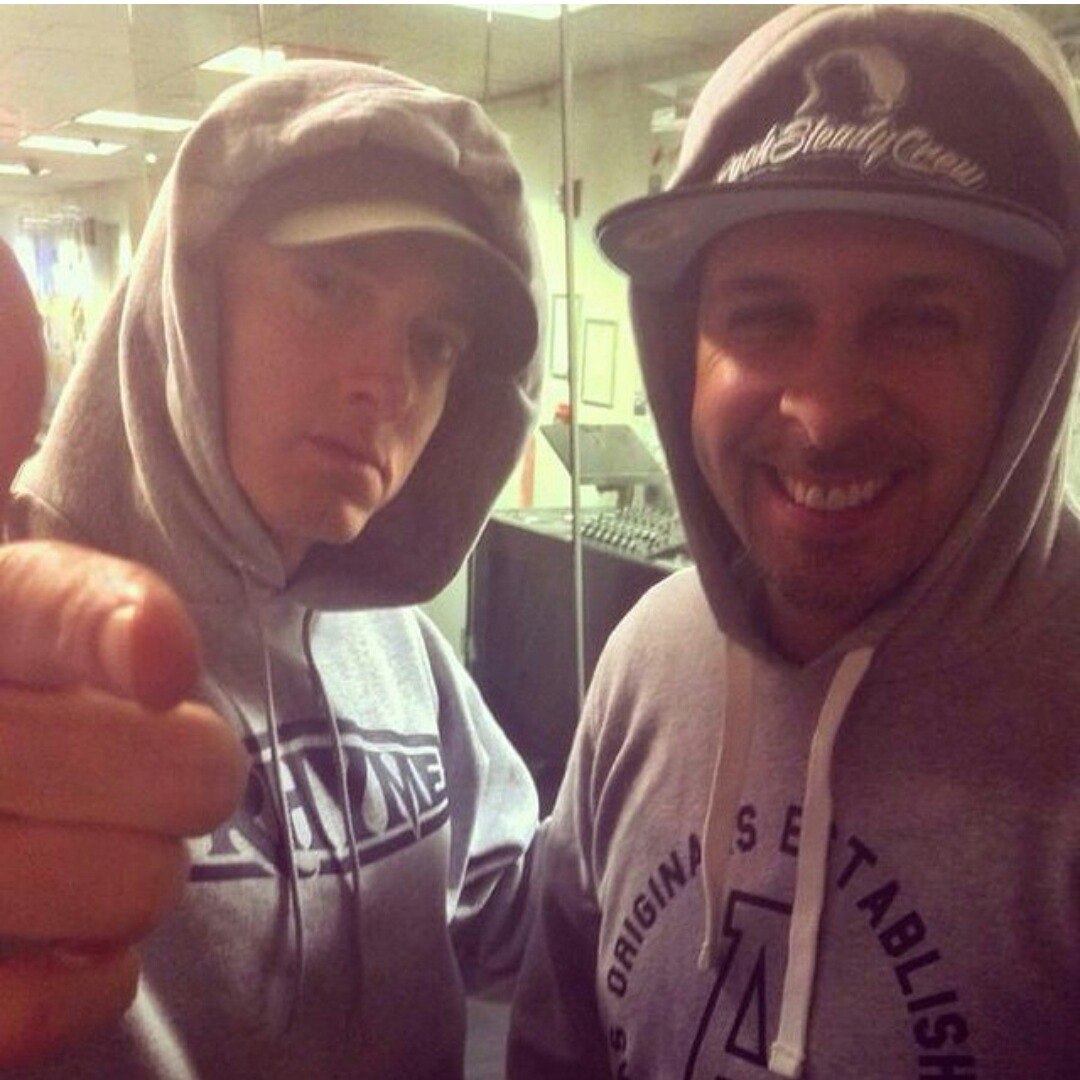 Eminem and DJ Tony Touch Eminem.Pro X DJ Tony Touch: эксклюзивное интервью в честь 10-летнего юбилея Shady45