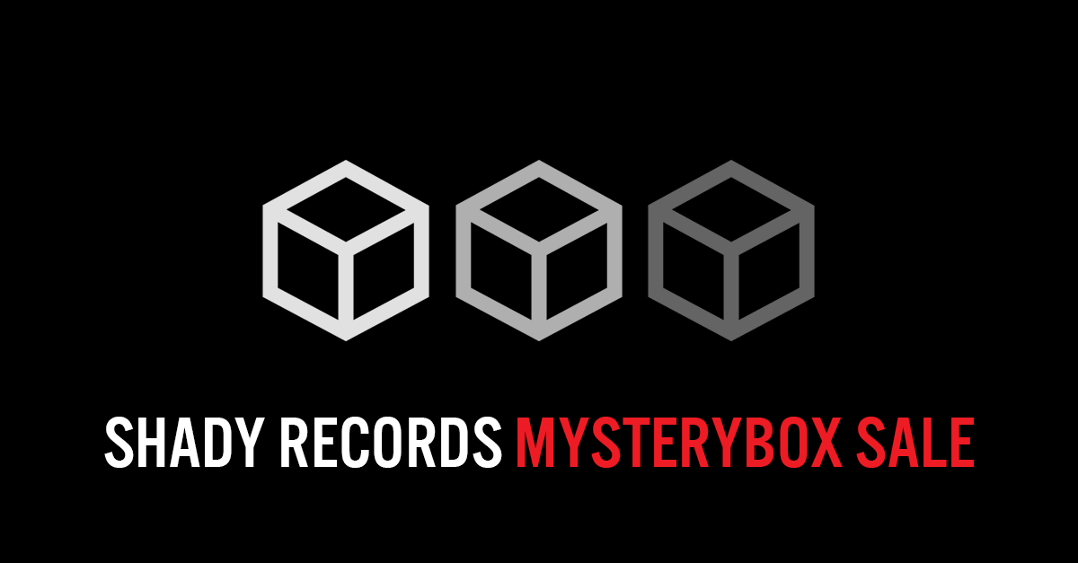 Новогодние «тайные подарки» от Shady Records Mysteryboxes